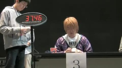 Rubiks 5x5x5 avg of 5 123.75 National Record Yu Nakajima 