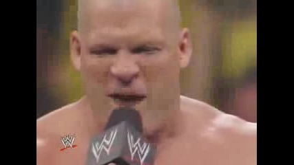 Raw 04/08/08 - Кейн Говори За Торбата Си