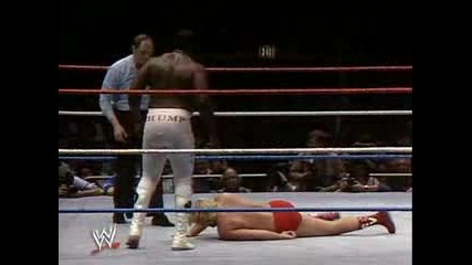 Wrestlemania 1 - Greg Valentine vs. Junkyard Dog 