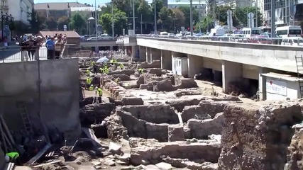 Сердика-археологическите разкопки на метростанцията