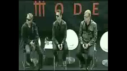 Depeche Mode - Tour Of The Universe Press Conference 1