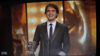 Robert Pattinson Presents Bafta Awards 2010 Edward Cullen Twilight New Moon Eclipse Breaking Dawn 
