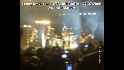 Lenny Kravitz - Bring It On (на Живо В София)