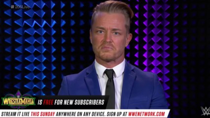 WWE 205 Live General Manager Drake Maverick emotionally addresses the WWE Universe: WWE 205 Live, April 3, 2018