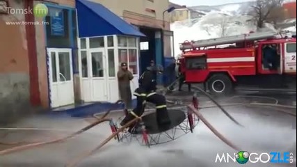 Руската пожарна ги пази