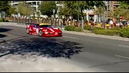 Ferrari race in Valencia 