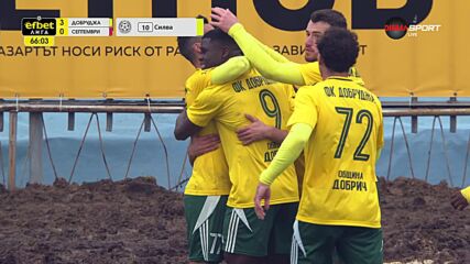 PFC Dobrudzha 1919 Dobrich with a Spectacular Goal vs. PFK Septemvri Sofia