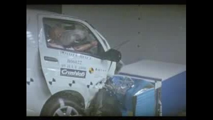 Toyota Hiace Crash Test
