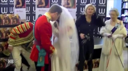 Prince Williams and Kate Middleton in the Royal Wedding (look- a- like Spoof)