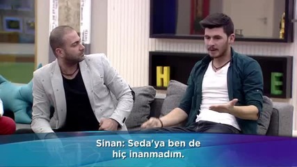 Биг Брадър Турция - еп.52 сезон 1, шести елиминации (9.01.2016 - Big Brother Türkiye)