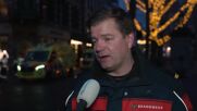 Мощна експлозия предизвика пожар в Утрехт, има ранени
