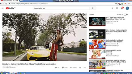 Its Everynight Sis - Ricegum feat.alissa Violet