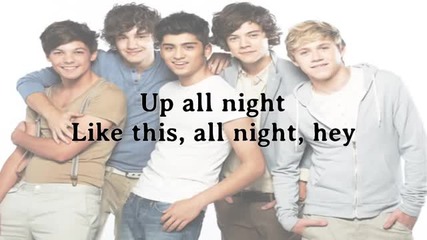 [ Превод+ Lyrics] One Direction- Up all night