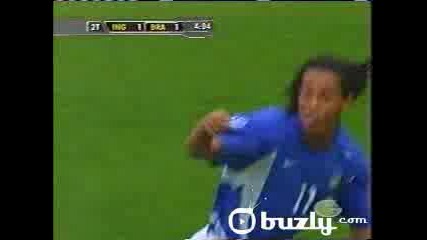 2002 World Cup Ronaldinho Free Kick