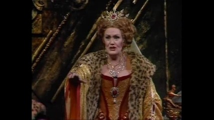 Joan Sutherland as Lucrezia Borgia in 1989 