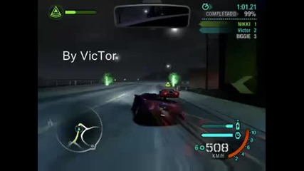 Need For Speed Carbon World Record - 591 km h
