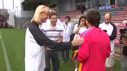 Messi вече е играч на L.a. Lakers ... :d:d:d 