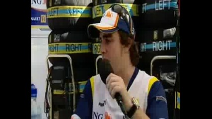 Fernando Alonso Interview Australien - 2.avi