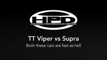 Supra vs Twin Turbo Viper
