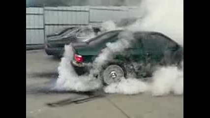 Bmw 318is Burnout