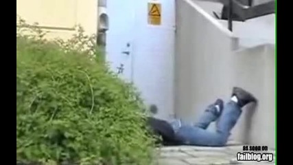 Railing Jump Fail 