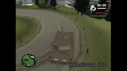 Gta san andreas дрифт с танк