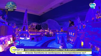 „Дойче веле”: Къде е най-големият коледен град, направен от сладки