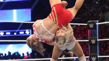 Charlotte Flair slams Ronda Rousey face-first into the turnbuckle: Survivor Series 2018 (WWE Network Exclusive)