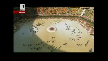 Откриване на Световното първенство по футбол 2010 от Йоханесбург / Южна Африка (част 2) 