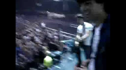 Jonas Brothers sound check (i sang with them on stage!!! )