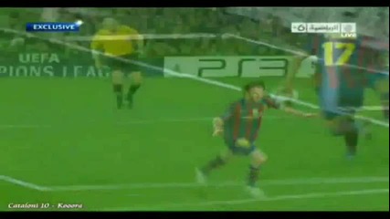 Барселона 4:1 Арсенал - Лео Меси феноменален! 