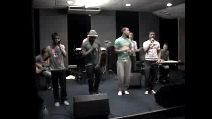 Jls - Beautiful Girls Stand By Me - Rehearsal 