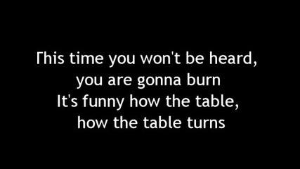 Bullet for my valentine - Alone (lyrics)