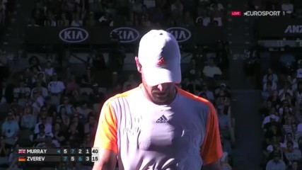 Murray vs. Zverev - Australian Open 2017 R4 Highlights