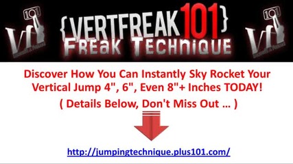 Freak Jump Technique - Vertfreak101