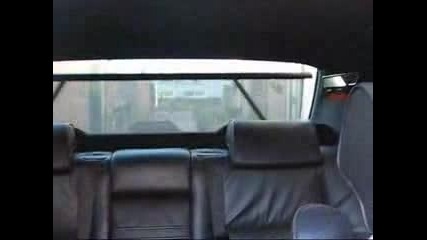 E38 BMW 740i Automatic folding headrests rear