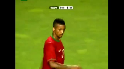Роналдо се дъни яко, и пропуска дузпа Португалия - Турция 1-3