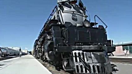 Най-големият и мощен парен локомотив в света!