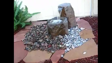 How do i build a water feature Bigrock of coarse 