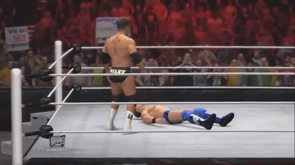 Alex Riley - Michinoku Driver and Riley Elevated Ddt - Wwe 12 Gameplay Commentary