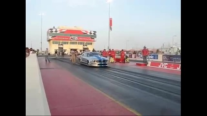 Pro - Outlaw Mustang 6.9 Seconds in Qatar 