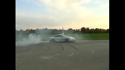 Porsche 996 Turbo Burnout