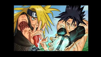 Sasuke vs. Deidara full fight 