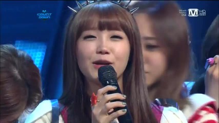 Today's Winner - A Pink @ M!countdown (05.01.2012)