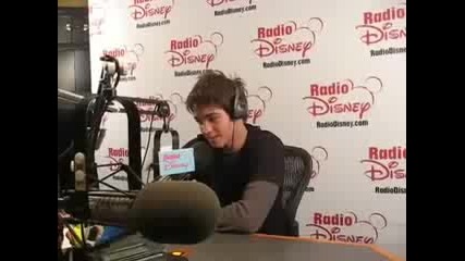 Steven R. Mcqueen at Radio Disney! Plays...harmonica - The Vampire Diaries 