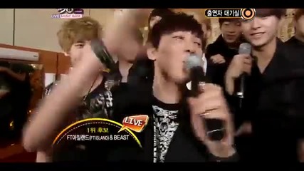 Ft Island + Beast + Brian - Back Stage Talk (june 10, 2011)