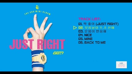 Got7 - Just Right [3 Mini Album] Full 130715