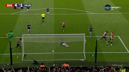 Goal by Brentford