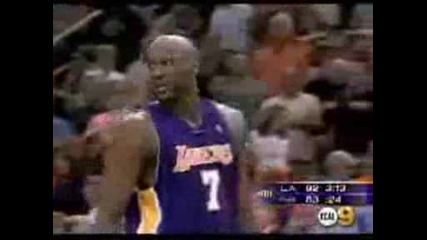 Kobe dunk over Nash