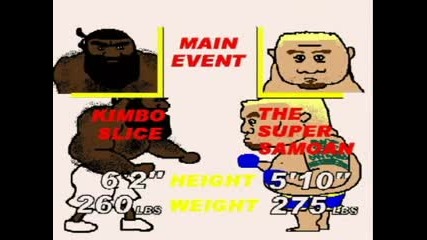 Kimbo slice vs mark hunt - Пародия
